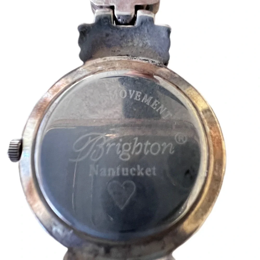 Beautiful Vintage Woman's Brighton Nantucket Watch. Comes with a Brighton pouch